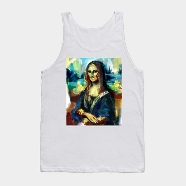 MonaLisa Tank Top by anadeestyle